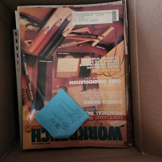 Box Of 40 Vintage Magazines
