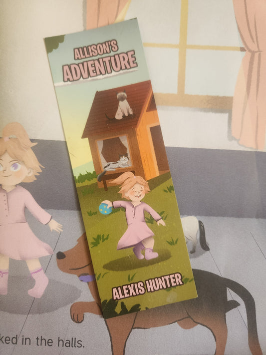 Allison's Adventure Bookmark