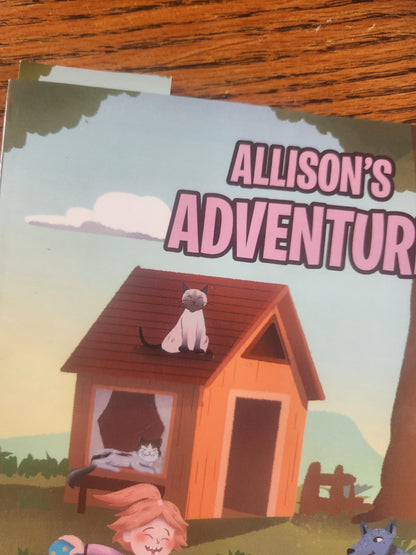 Allison's Adventure Bookmark