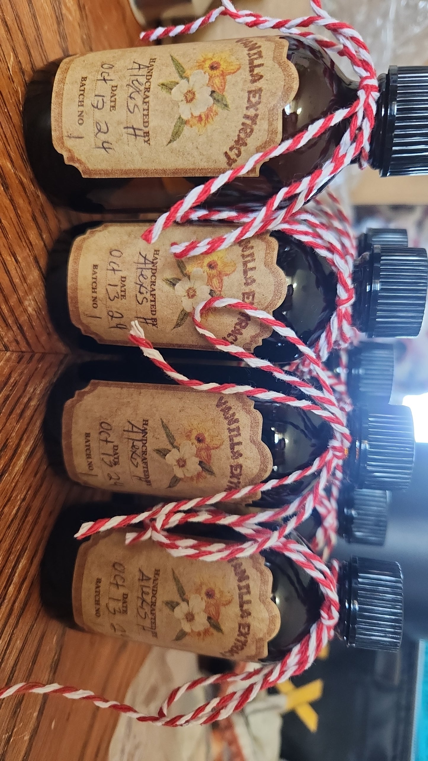 Homemade Organic Vanilla Extract